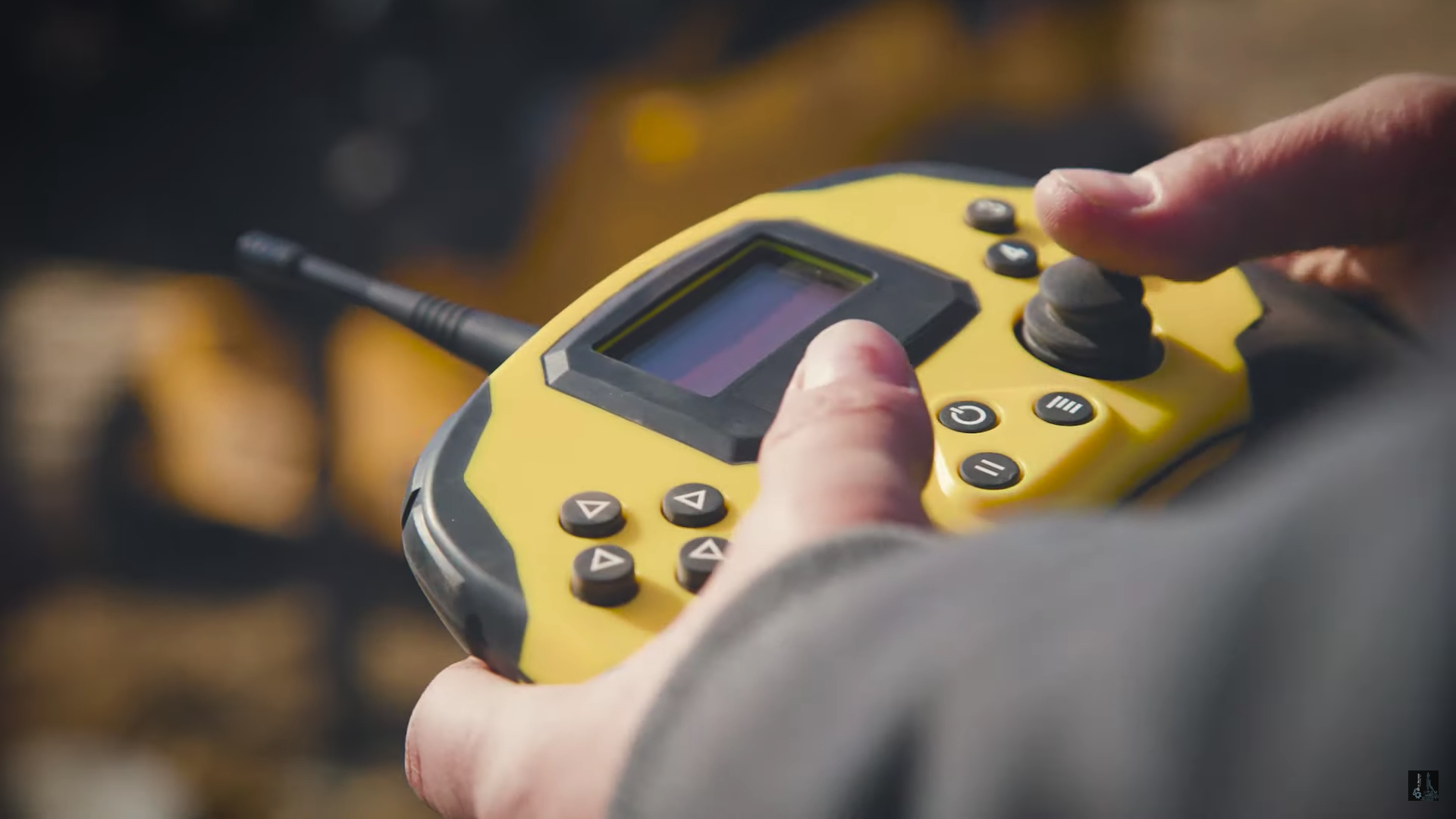 Game-Style Controller for Robots and Heavy Equipment